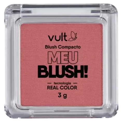 VULT BLUSH VTC COMPACTO MEU BLUSH MALVA MATTE PO-DR EST X 3GR