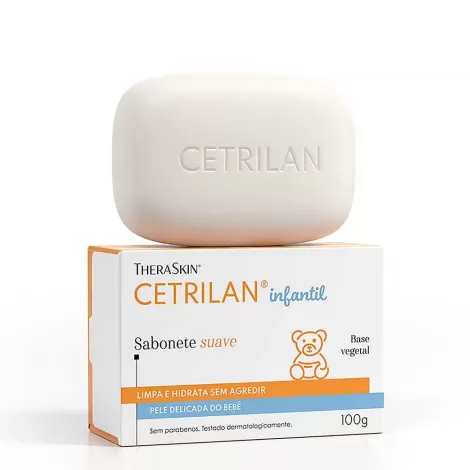 Sabonete Infantil TheraSkin Cetrilan Barra 100g