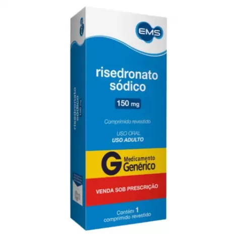 Risedronato Sodico 150mg 1 comprimido revestido
