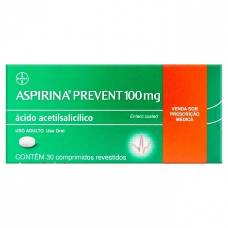 ASPIRINA PREVENT 100MG C 100 CPR